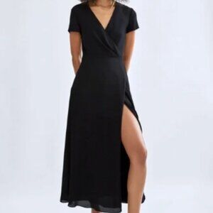 Aritzia Babaton Wrap Dress